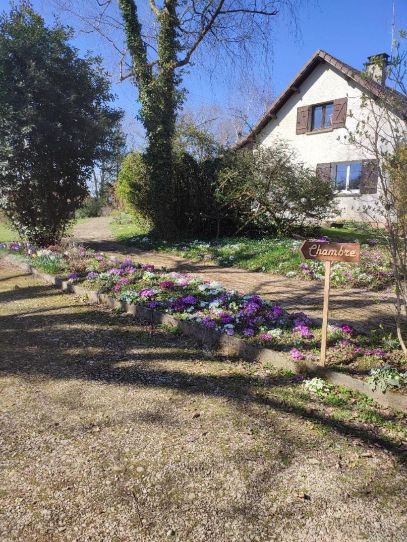 Chambre D'Hotes A La Campagne "Le Coudry" Serley Exteriör bild